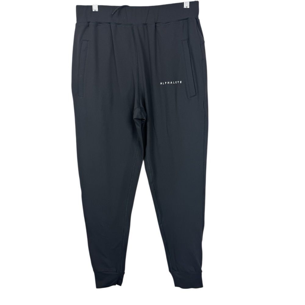 Alphalete black joggers sz L mens